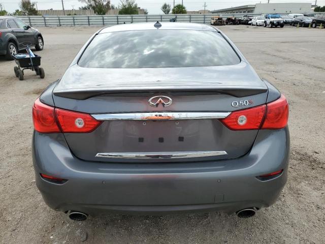 2016 Infiniti Q50 Red Sport 400 VIN: JN1FV7AP8GM420661 Lot: 63185714