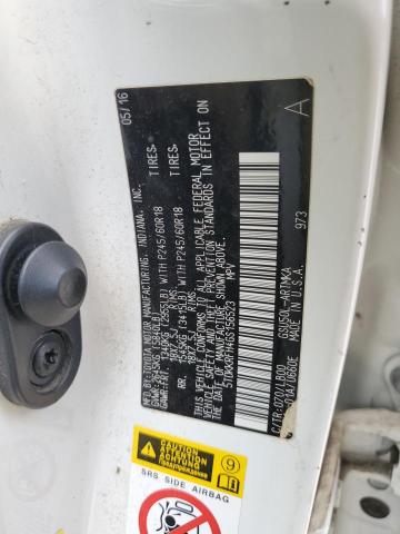 2016 Toyota Highlander Xle VIN: 5TDKKRFH4GS156523 Lot: 60935424