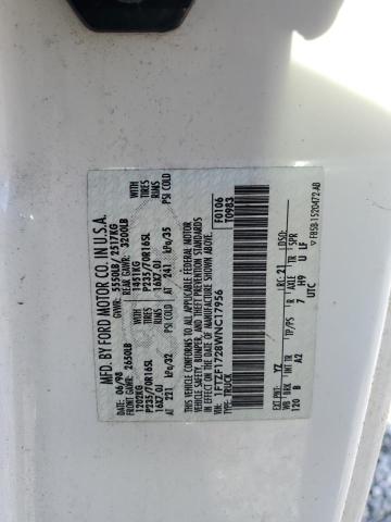 1998 Ford F150 VIN: 1FTZF1728WNC17956 Lot: 62963704