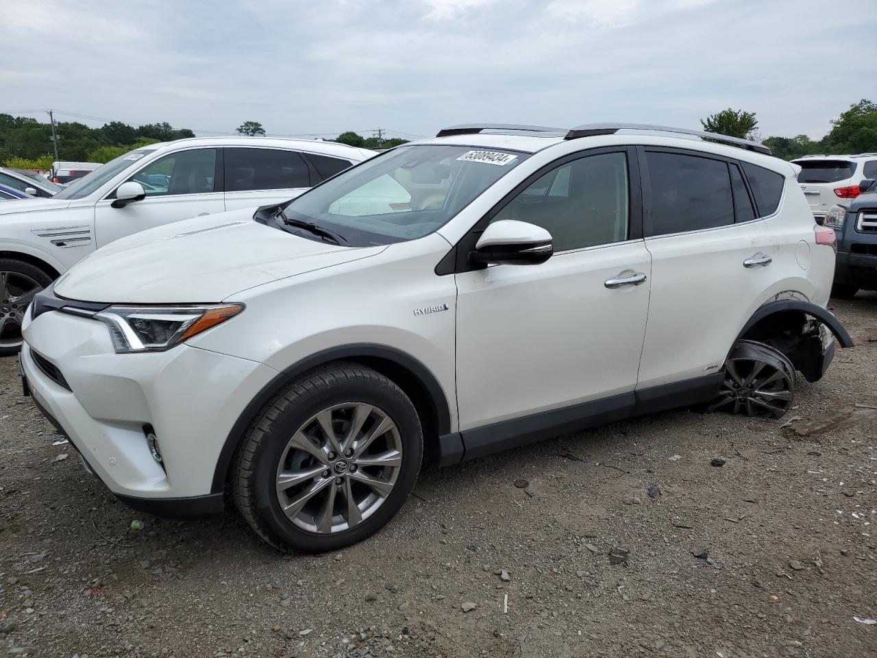 Lot #2945647178 2017 TOYOTA RAV4 HV LI