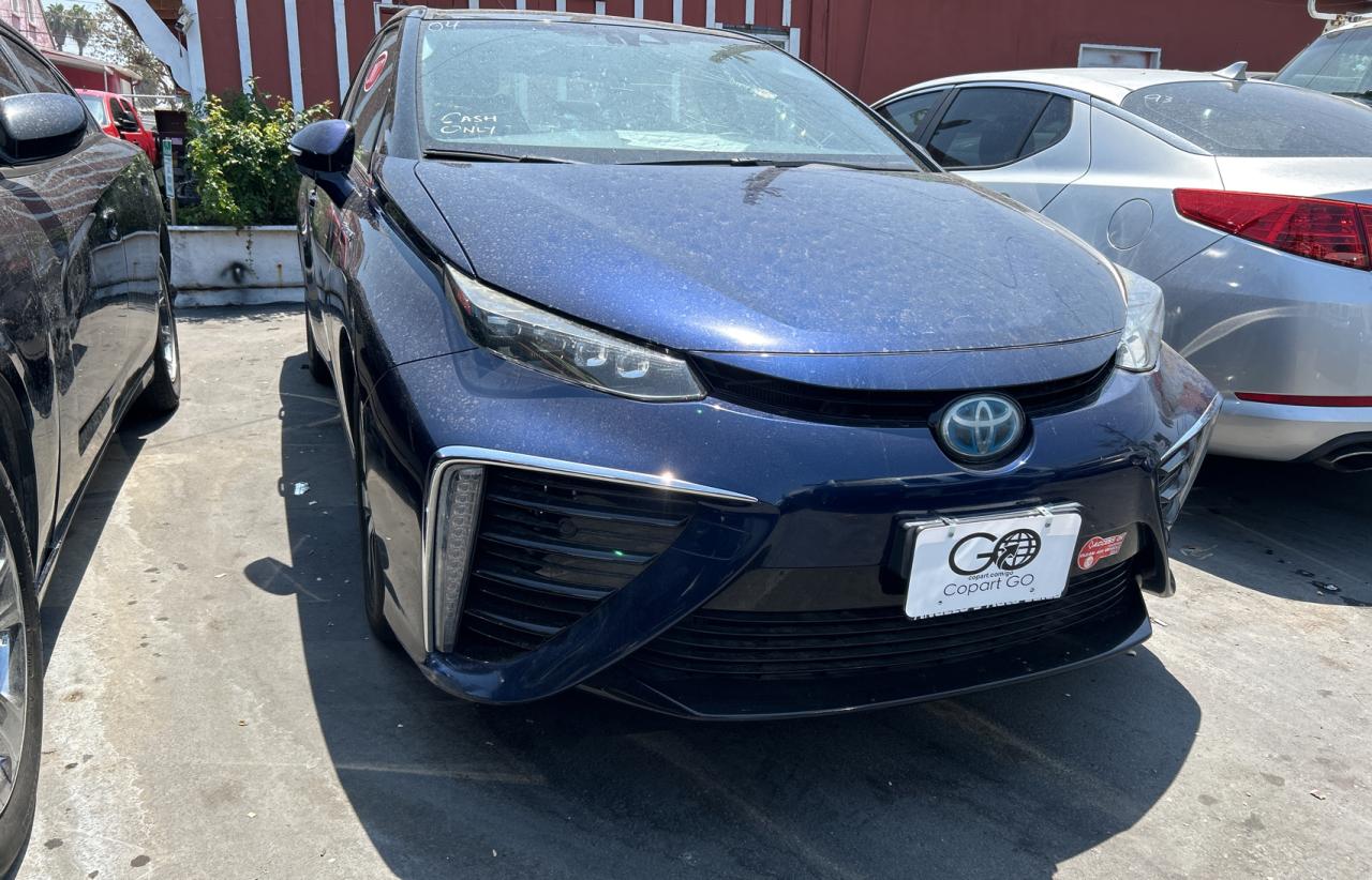 2017 Toyota Mirai vin: JTDBVRBD0HA002609