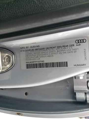 2015 Audi A3 Premium VIN: WAUACGFF7F1037062 Lot: 61616024