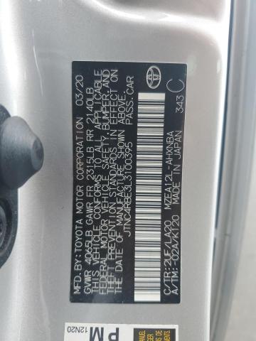 2020 TOYOTA COROLLA XS - JTNC4RBE3L3100395