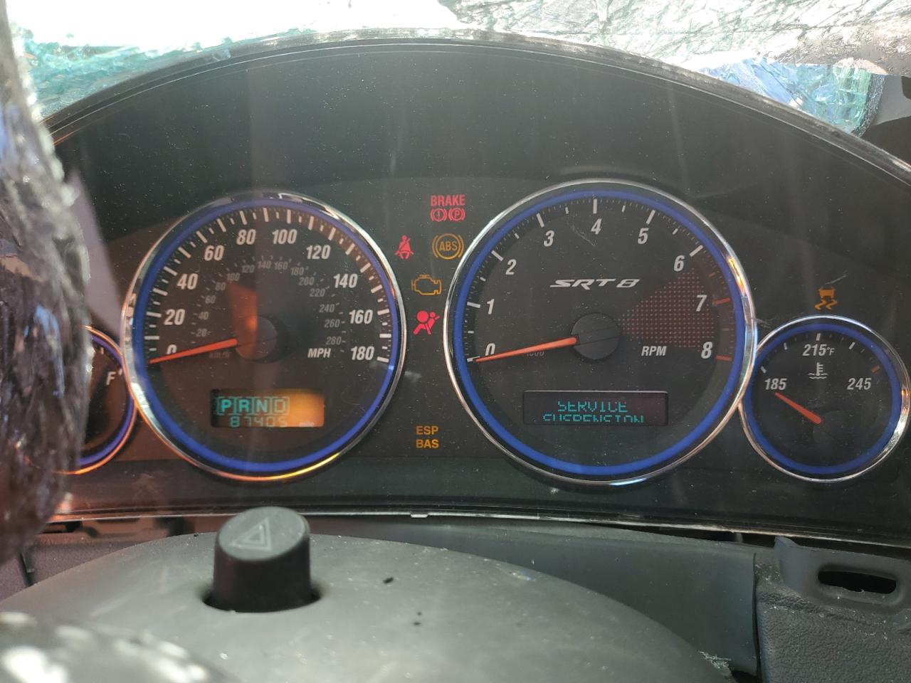 1J8HR78377C620586 2007 Jeep Grand Cherokee Srt-8