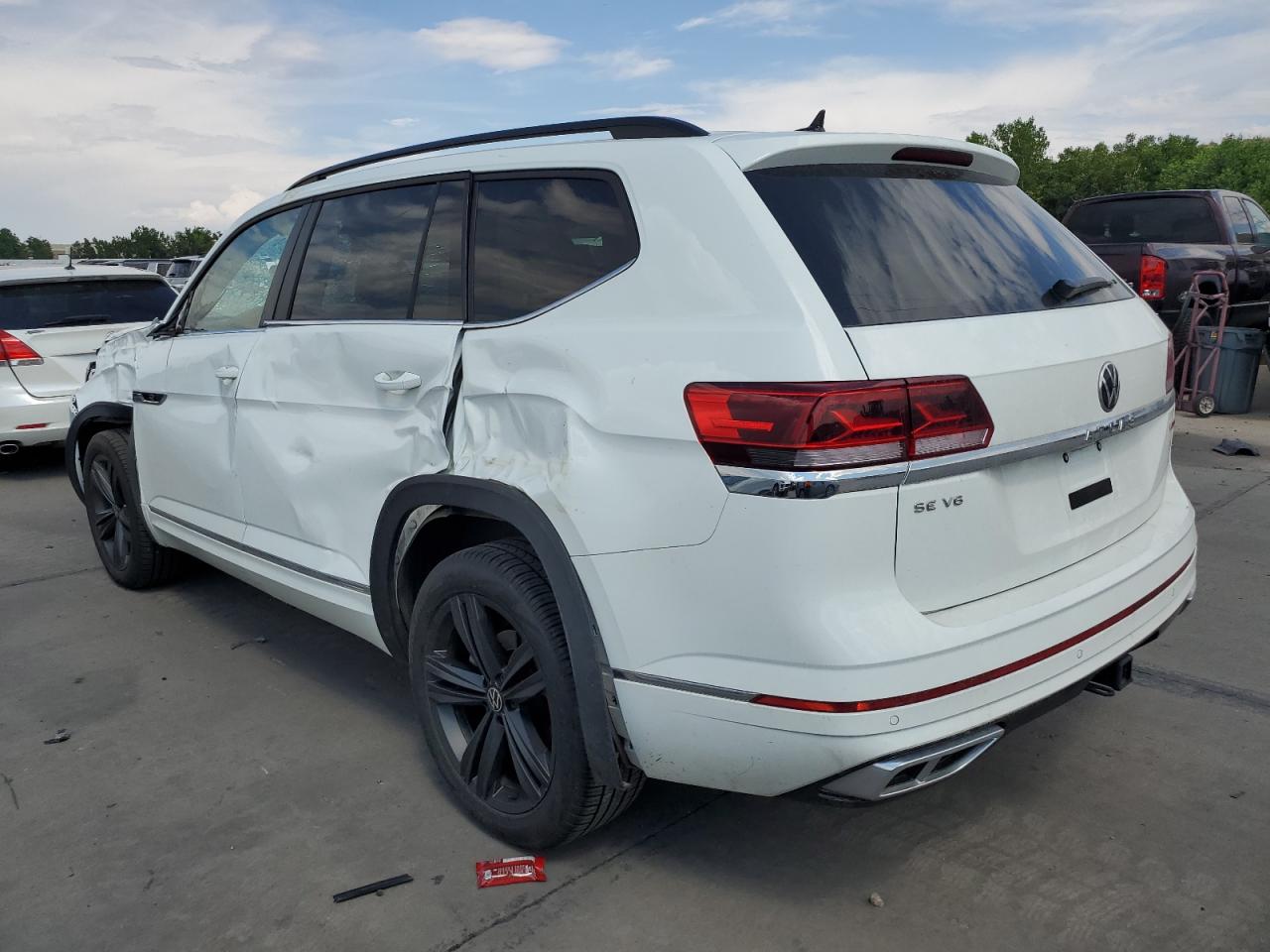 Lot #2852768832 2021 VOLKSWAGEN ATLAS SE