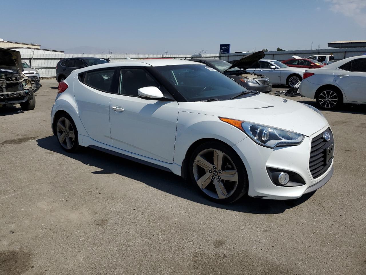 2014 Hyundai Veloster Turbo vin: KMHTC6AE0EU190055