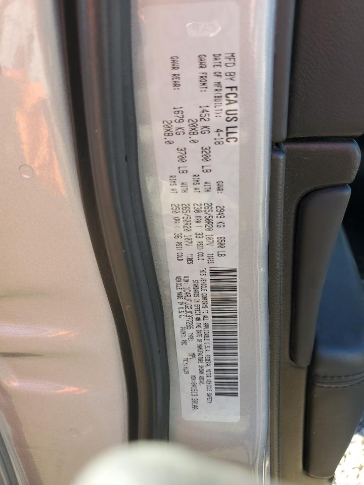 1C4RJFJG2JC377285 2018 Jeep Grand Cherokee Summit