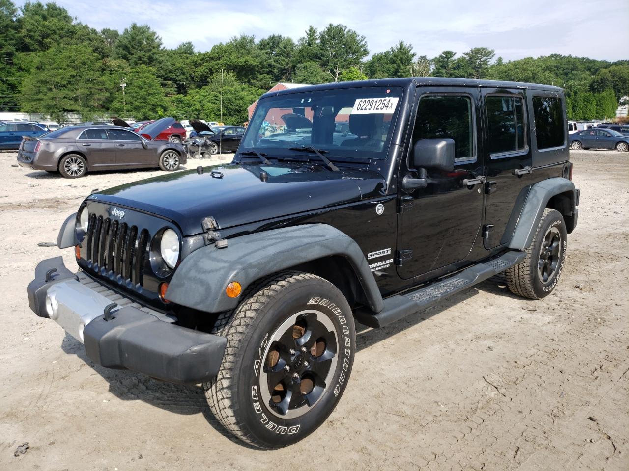 2012 Jeep Wrangler Unlimited Sport vin: 1C4BJWDG5CL259697