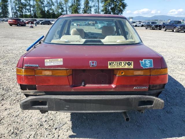 1991 Honda Accord Lx VIN: JHMCB7552MC066265 Lot: 61165244