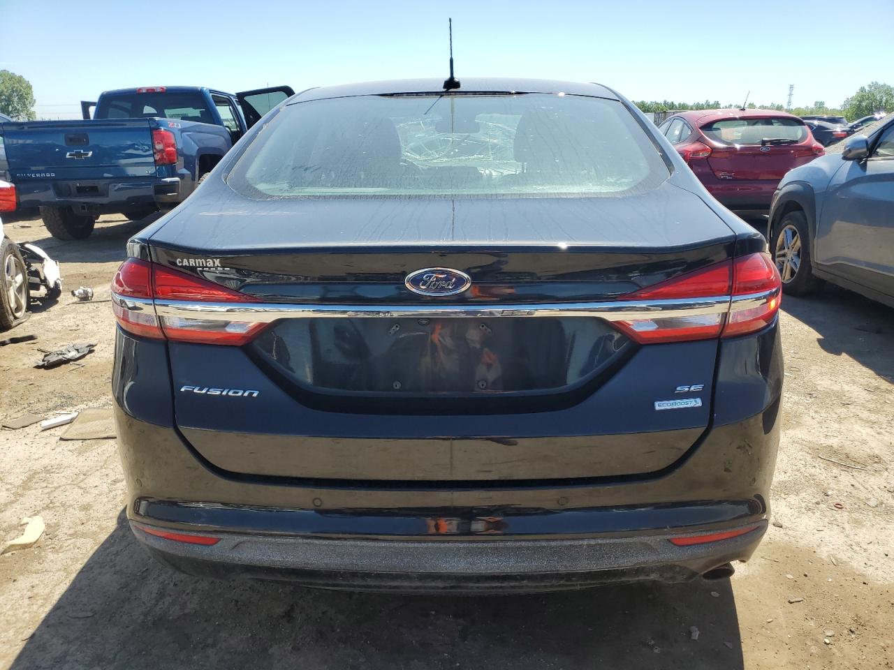 2017 Ford Fusion Se vin: 3FA6P0HD9HR167035