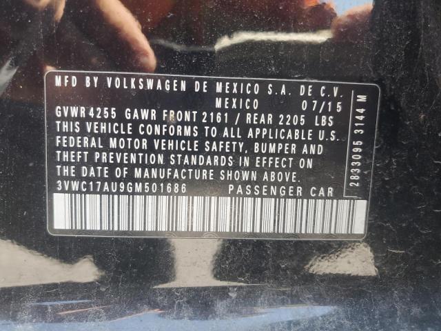 2016 VOLKSWAGEN GOLF SPORT - 3VWC17AU9GM501686