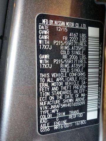 2016 Nissan Juke S VIN: JN8AF5MV4GT655099 Lot: 61413304