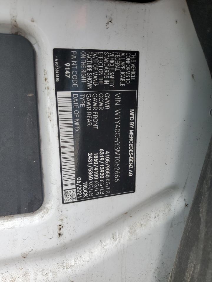 W1Y40CHY3MT062666 2021 Mercedes-Benz Sprinter 2500