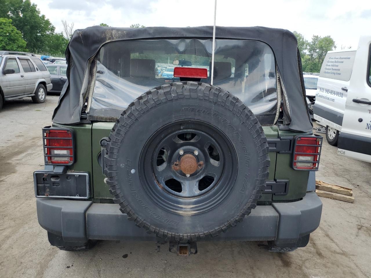 1J4FA24138L588440 2008 Jeep Wrangler X