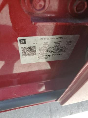 2018 Chevrolet Malibu Lt VIN: 1G1ZD5ST1JF251603 Lot: 61338994