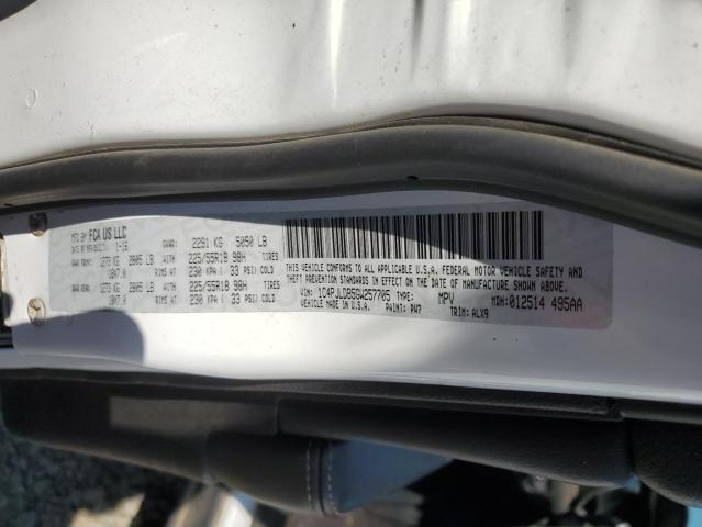 2016 JEEP CHEROKEE L - 1C4PJLDB5GW257705