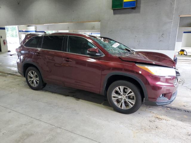 VIN 5TDKKRFH1ES023957 2014 Toyota Highlander, Xle no.4