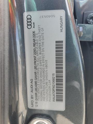 2016 AUDI A3 PREMIUM - WAUA7GFFXG1068215