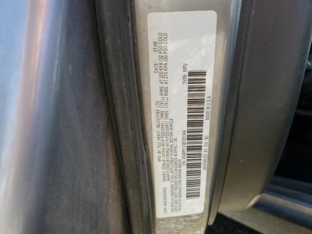 2008 Subaru Outback 2.5I VIN: 4S4BP61C087351344 Lot: 61531934