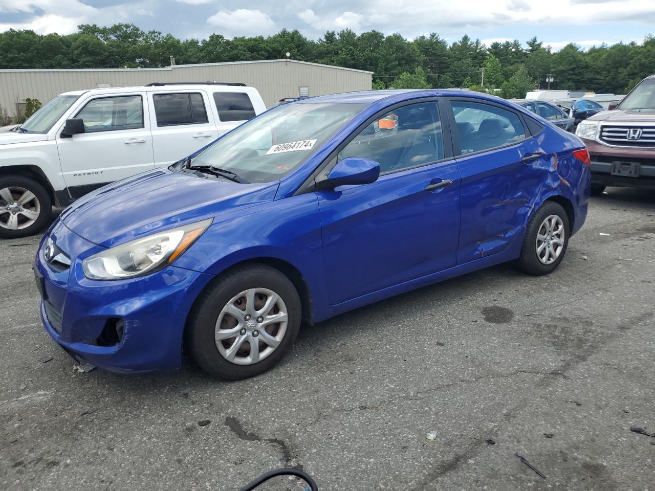 2012 Hyundai Accent Gls vin: KMHCT4AE6CU060752