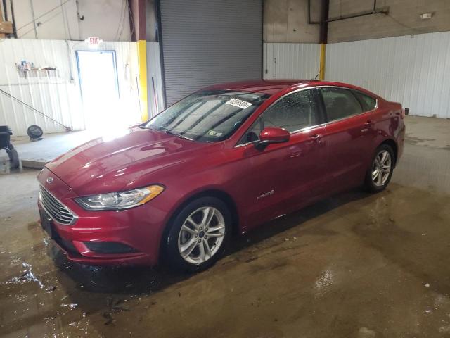 VIN 3FA6P0LU6JR275805 2018 Ford Fusion, Se Hybrid no.1