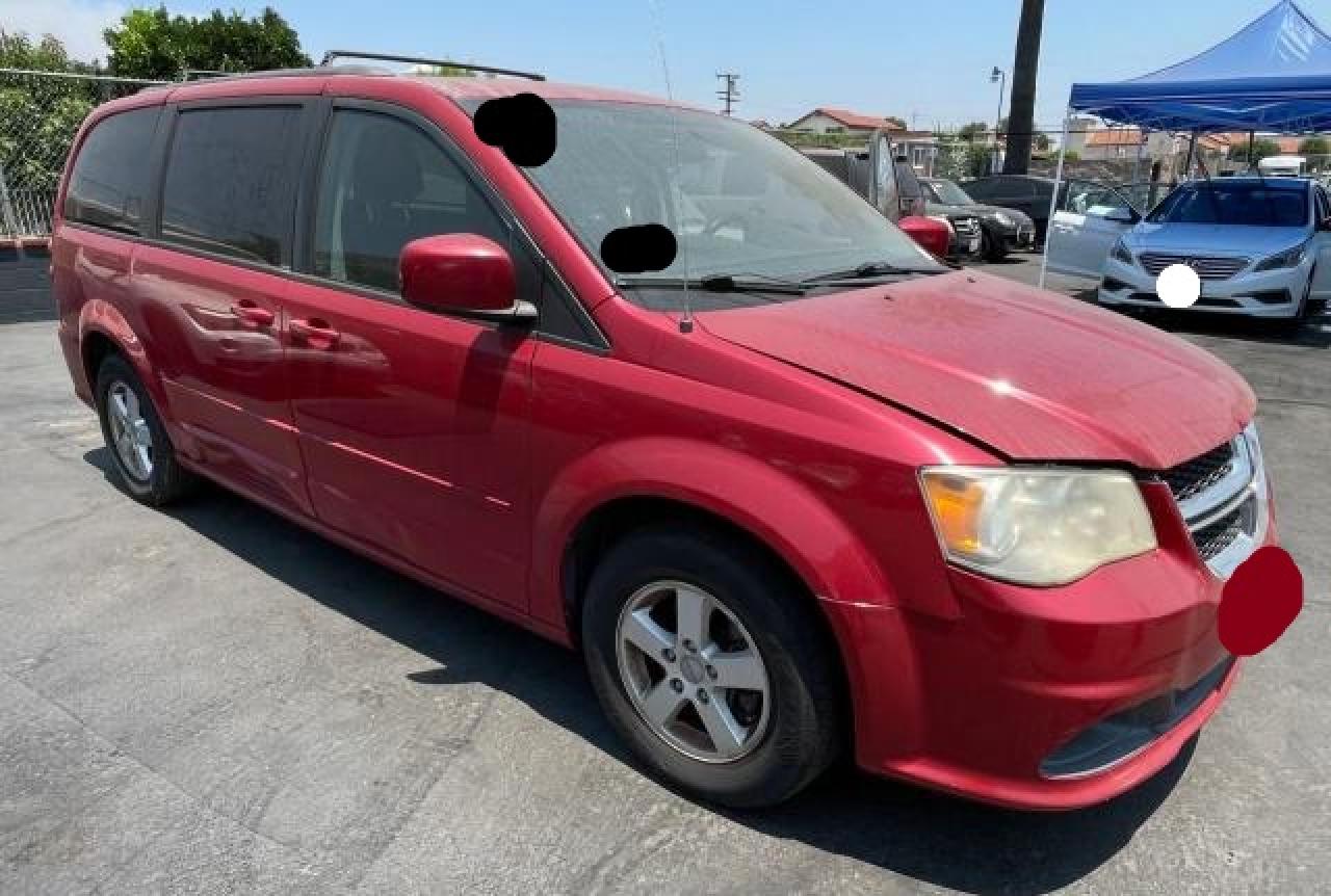 2012 Dodge Grand Caravan Sxt vin: 2C4RDGCG6CR357495