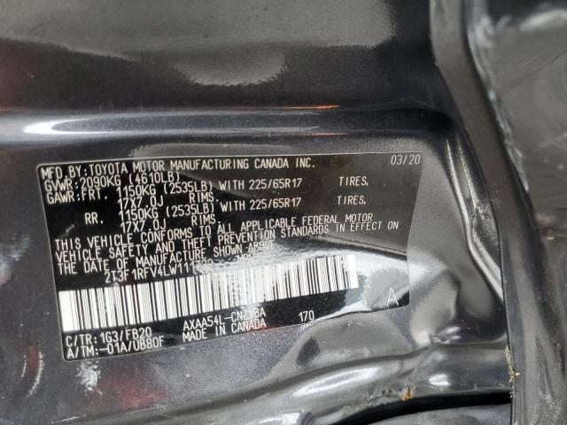 2020 Toyota Rav4 Le VIN: 2T3F1RFV4LW111732 Lot: 63215464