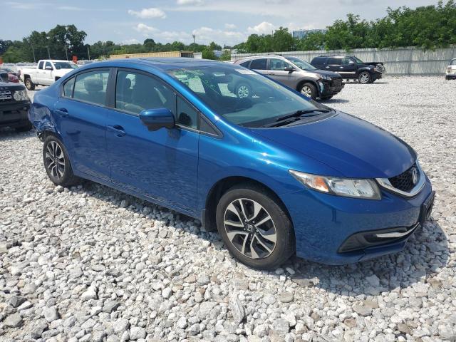 Vin: 19xfb2f88fe010207, lot: 62697834, honda civic ex 20154