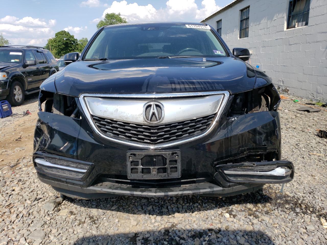 2016 Acura Mdx Technology vin: 5FRYD4H45GB025217