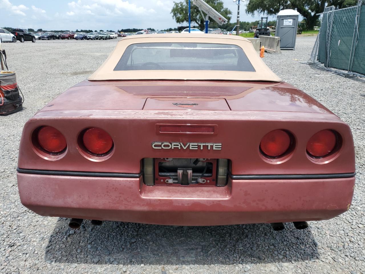 1G1YY6783G5905736 1986 Chevrolet Corvette