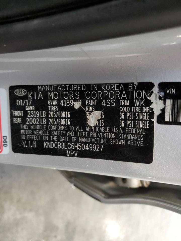 KNDCB3LC6H5049927 2017 Kia Niro Fe