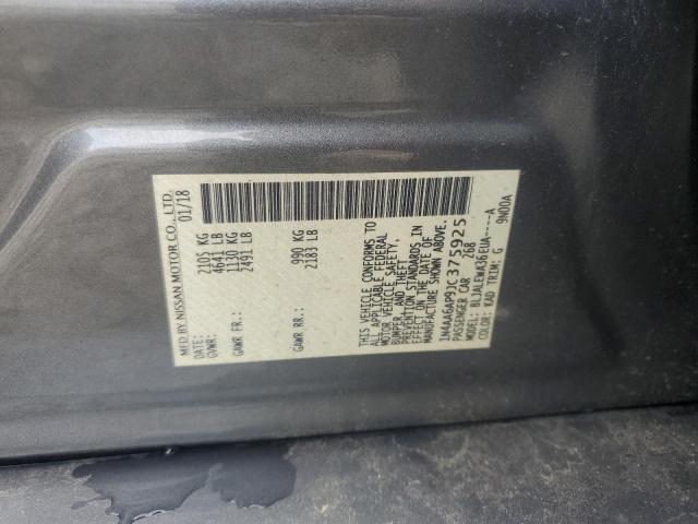 2018 NISSAN MAXIMA 3.5 - 1N4AA6AP9JC375925