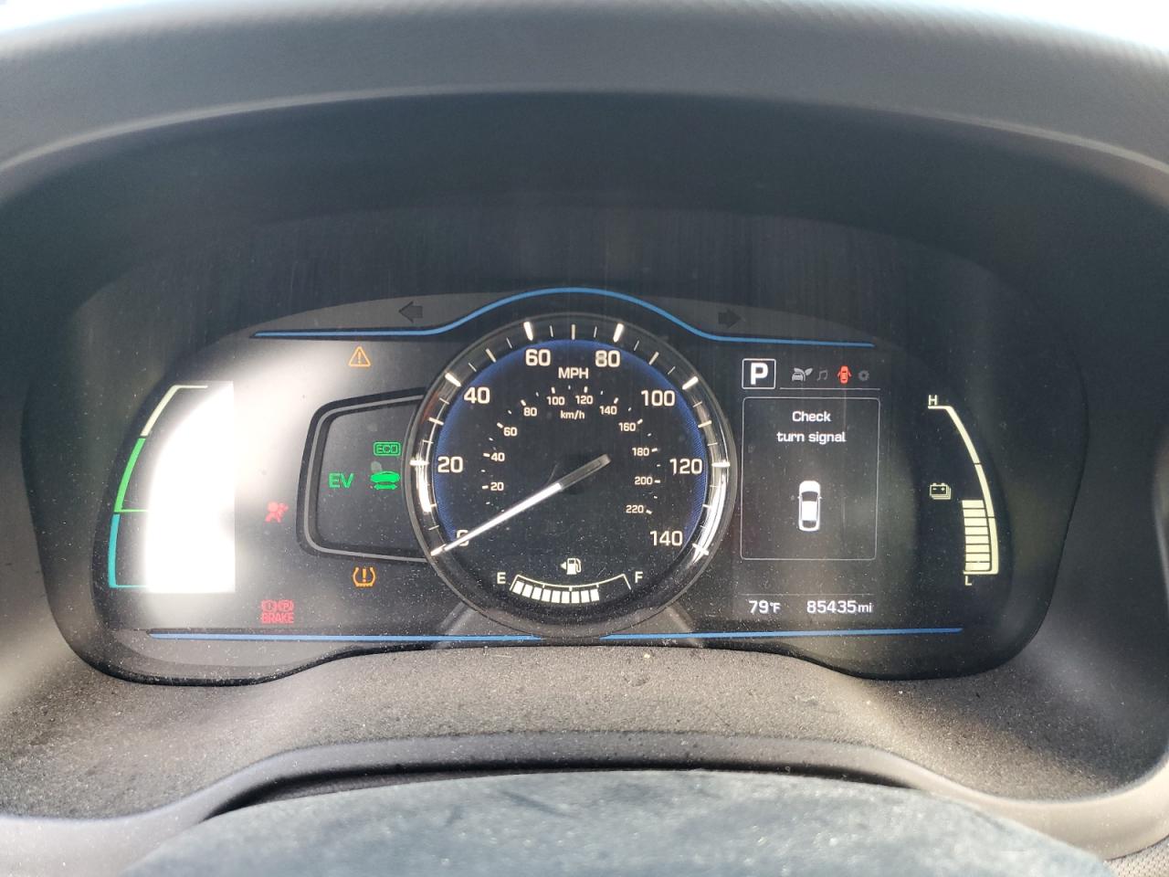 KMHC65LC5KU140549 2019 Hyundai Ioniq Blue