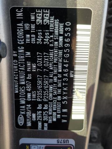 2015 KIA SORENTO LX - 5XYKT3A64FG596530