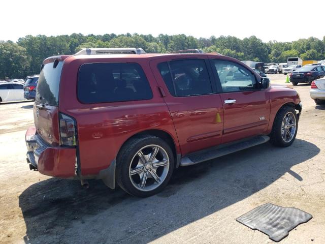 NISSAN ARMADA SE 2005 red  gas 5N1AA08AX5N717879 photo #4