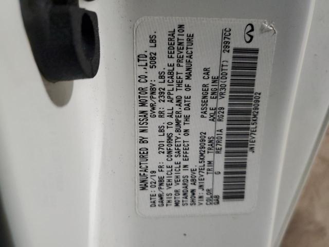 2019 INFINITI Q60 PURE - JN1EV7EL5KM290902