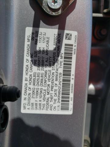 2018 HONDA CR-V LX - 2HKRW6H37JH217539