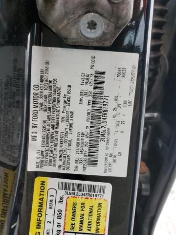 2014 Lincoln Mkz Hybrid VIN: 3LN6L2LU4ER819771 Lot: 60684374