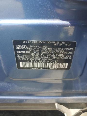 2017 Subaru Forester 2.5I Touring VIN: JF2SJAWC6HH454782 Lot: 61483584