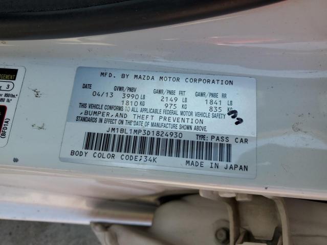 VIN JM1BL1MP3D1824930 2013 Mazda 3, I no.13