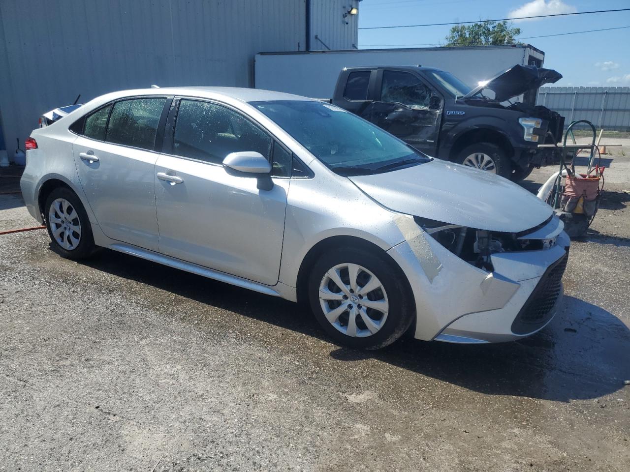 Lot #2989157675 2021 TOYOTA COROLLA LE