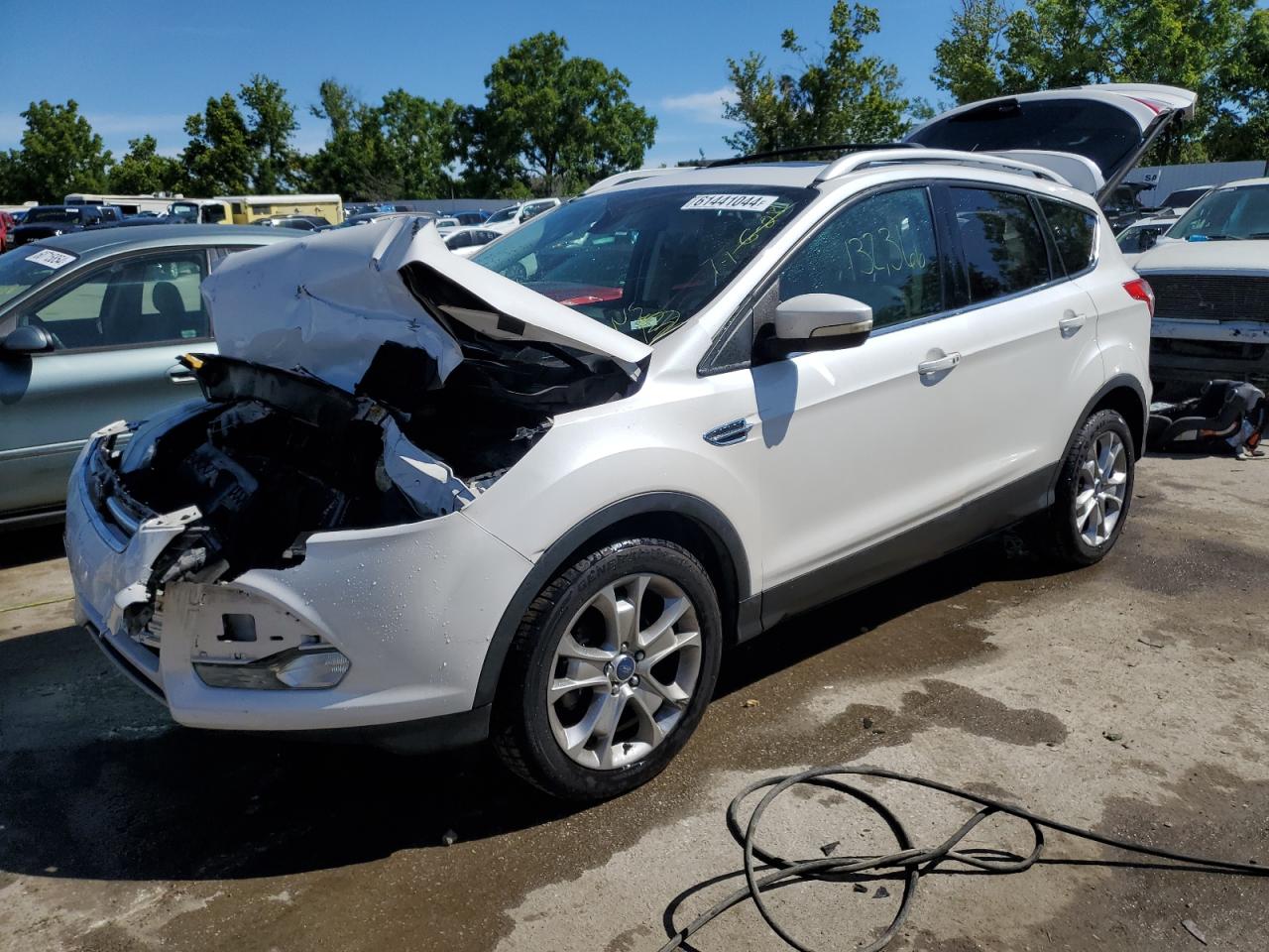 Lot #2738760591 2015 FORD ESCAPE TIT