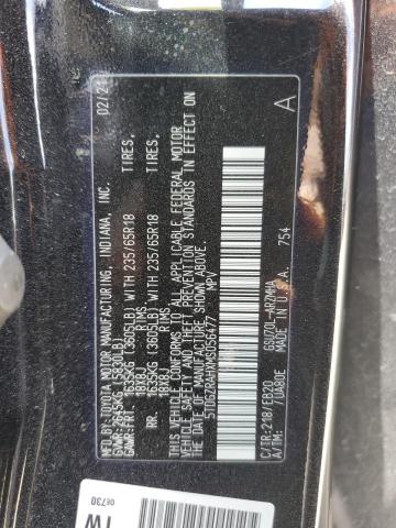 2021 Toyota Highlander Xle VIN: 5TDGZRAHXMS056477 Lot: 60855634