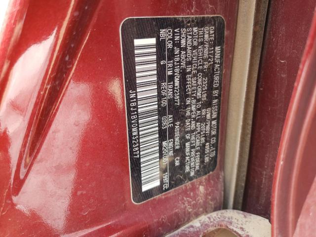 2021 NISSAN ROGUE SPOR - JN1BJ1BV0MW323877