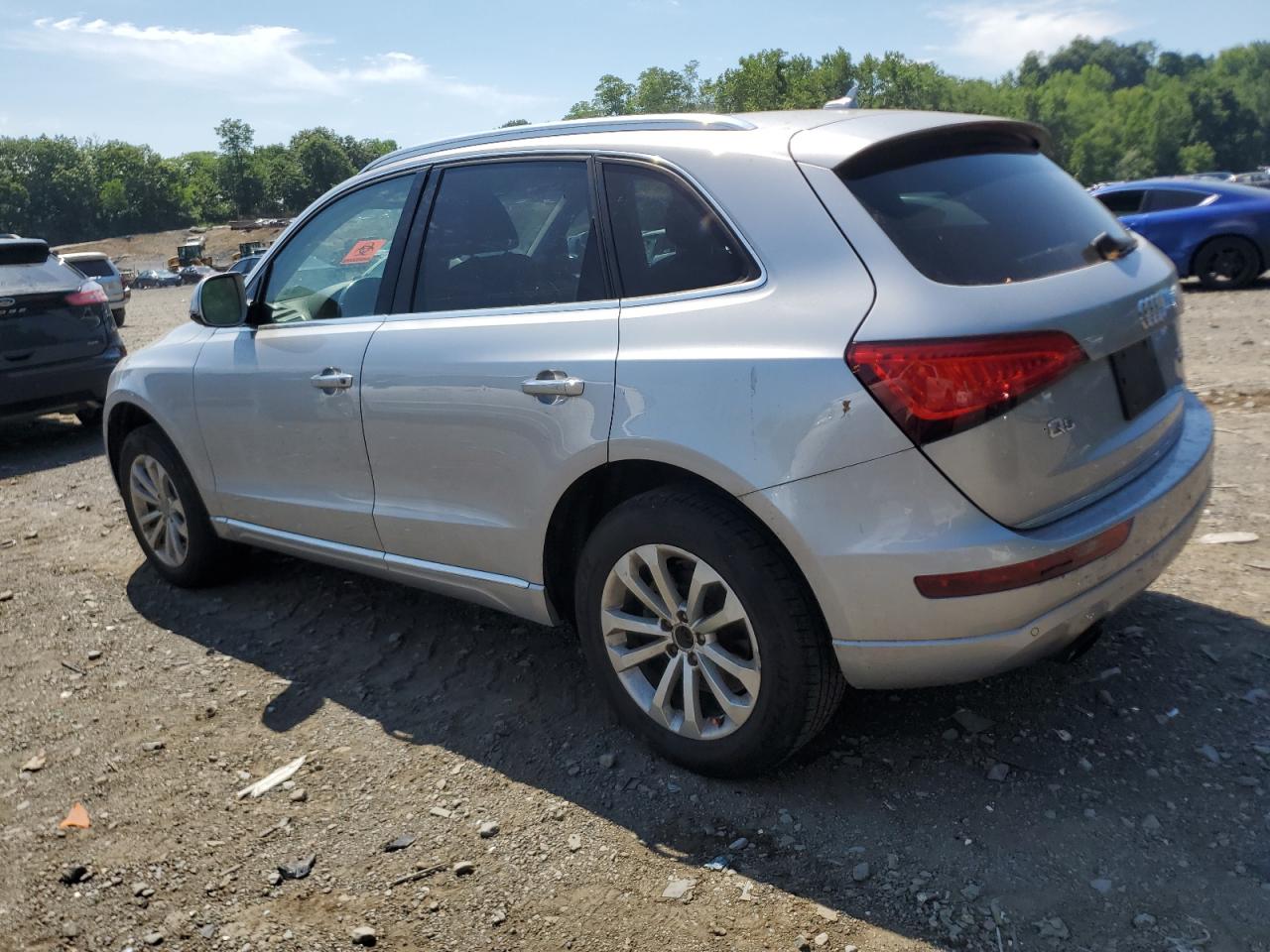 AUDI Q5 PREMIUM 2016 silver  flexible fuel WA1L2AFP6GA023976 photo #3