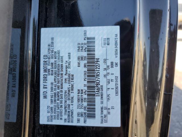 2022 Ford Mustang Gt VIN: 1FA6P8CF7N5122794 Lot: 60256934