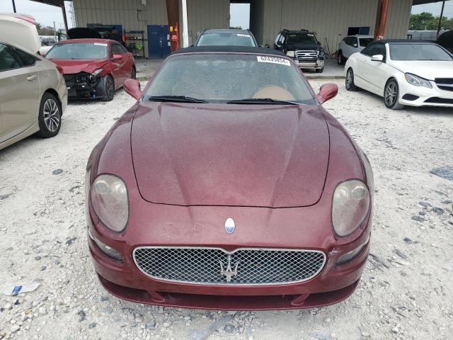 2006 Maserati Gransport Spyder VIN: ZAMEB18A460024292 Lot: 62435854