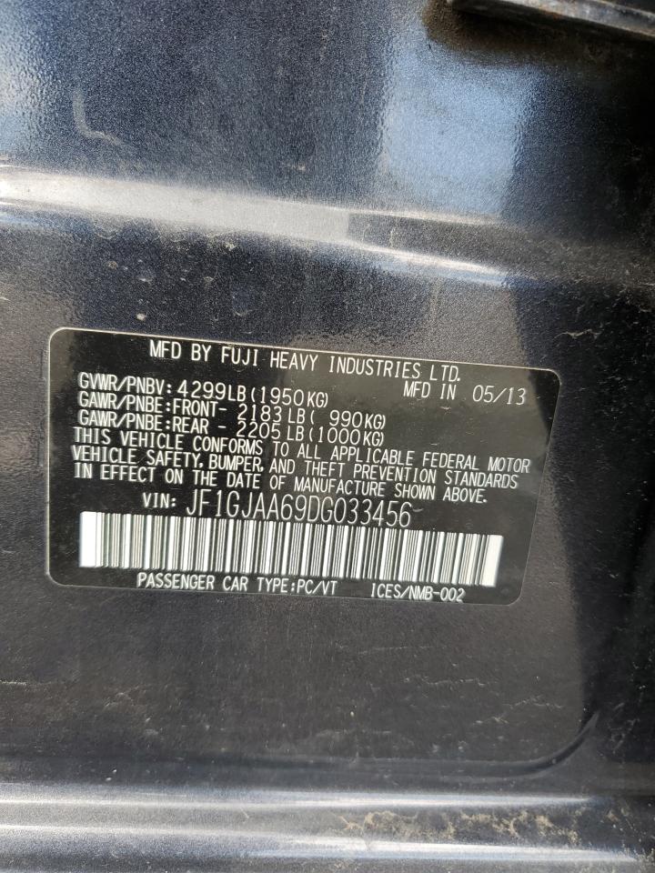 JF1GJAA69DG033456 2013 Subaru Impreza