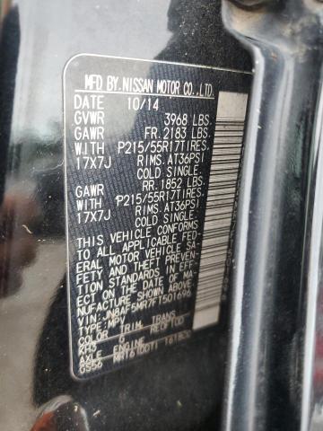 2015 NISSAN JUKE S - JN8AF5MR7FT501696