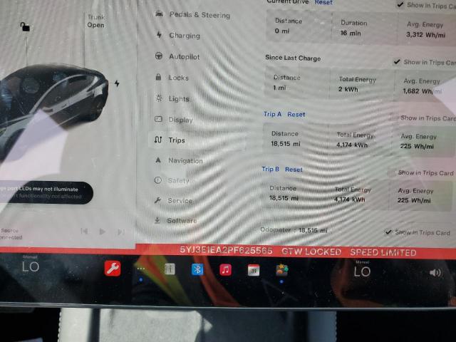 2023 TESLA MODEL 3 - 5YJ3E1EA2PF625565